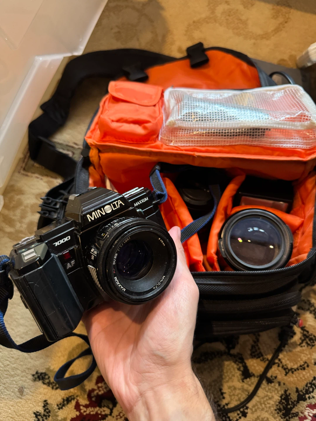 Minolta Maxxum 7000 Camera Set