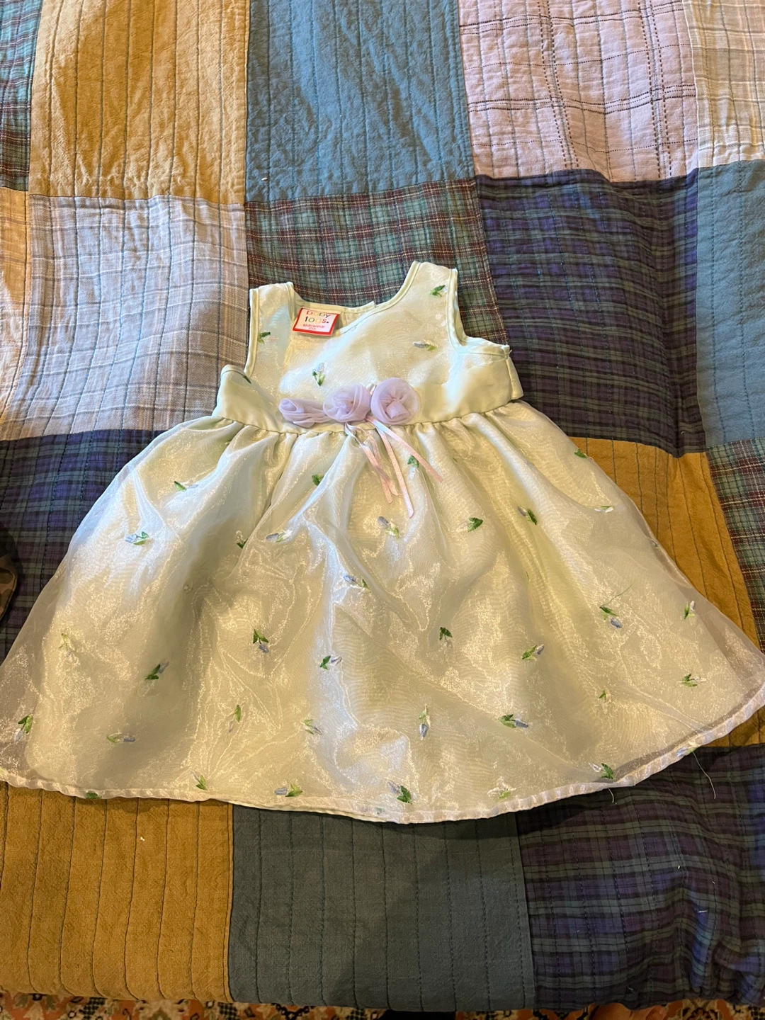Baby Togs Floral Dress - 12 Months - photo 3