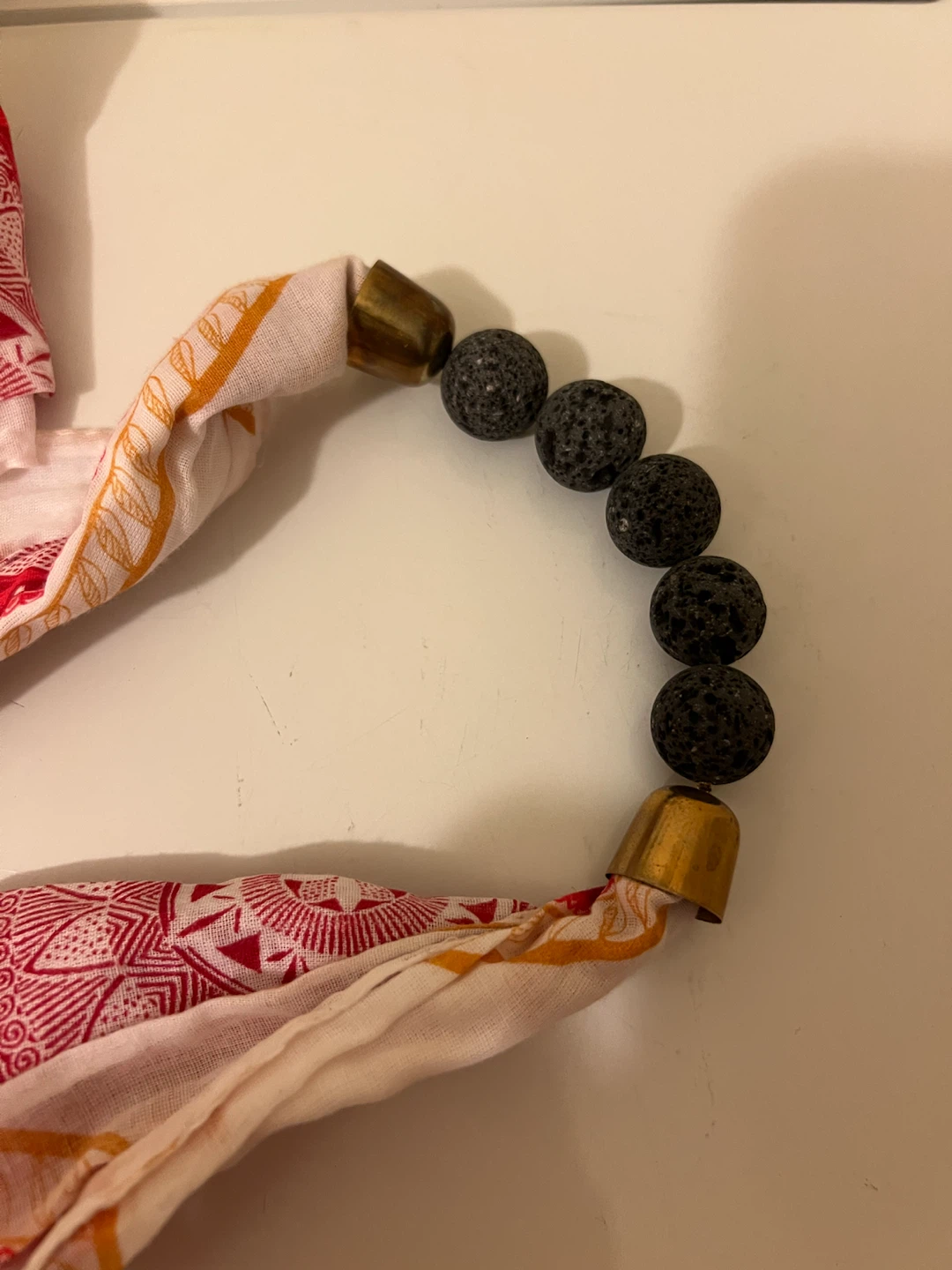 doTERRA Cotton Scarf with Lava Beads - photo 5