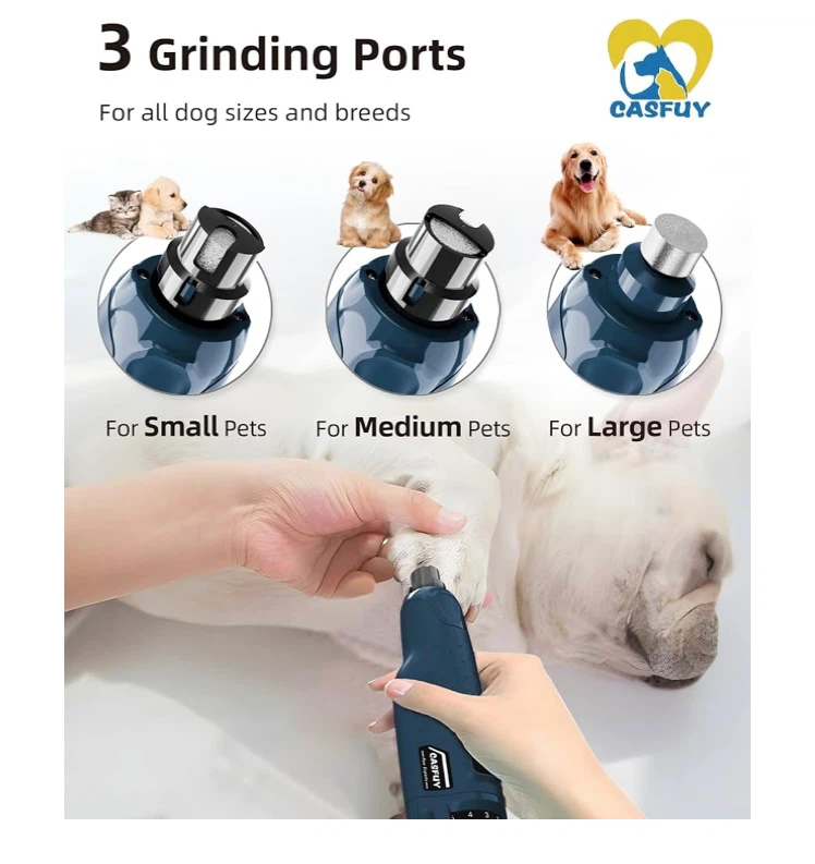 Casfuy 6-Speed Pet Nail Grinder - photo 3