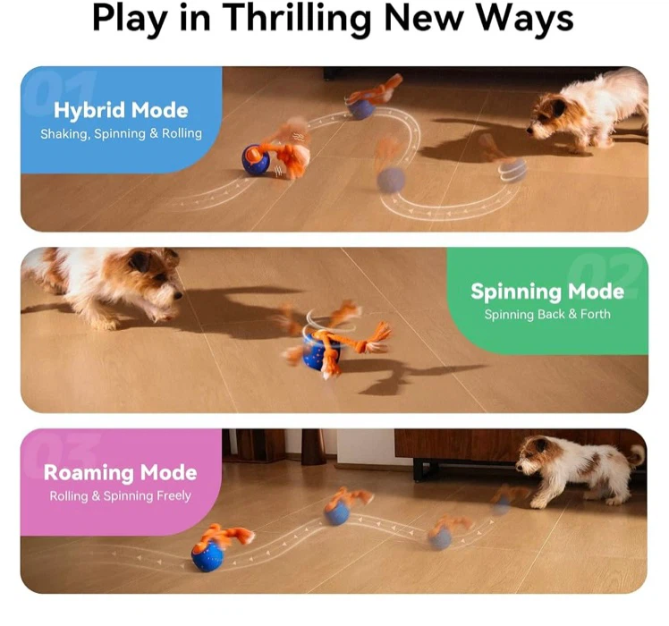 Wicked Ball Rolly Interactive Dog Toy - photo 4