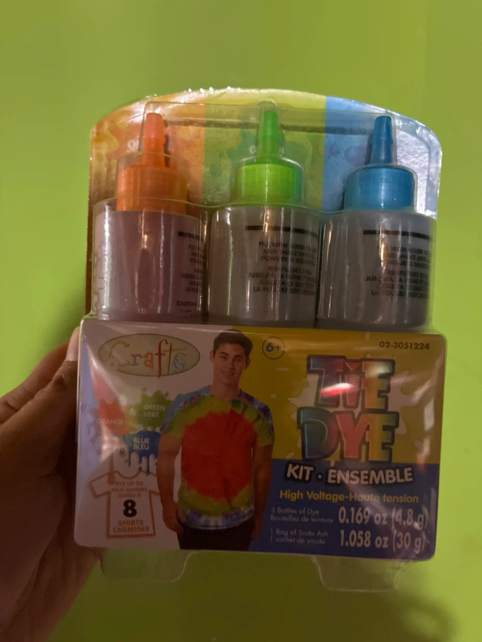 Crafts Tie Dye Kit High Voltage