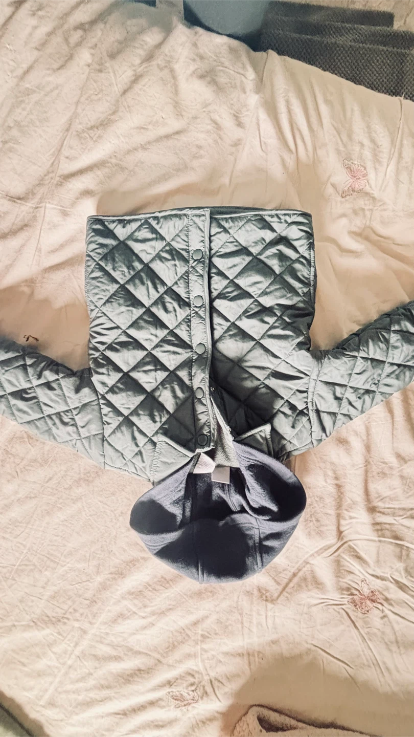 Tahari Quilted Jacket with Hood - Size 2/3 Years