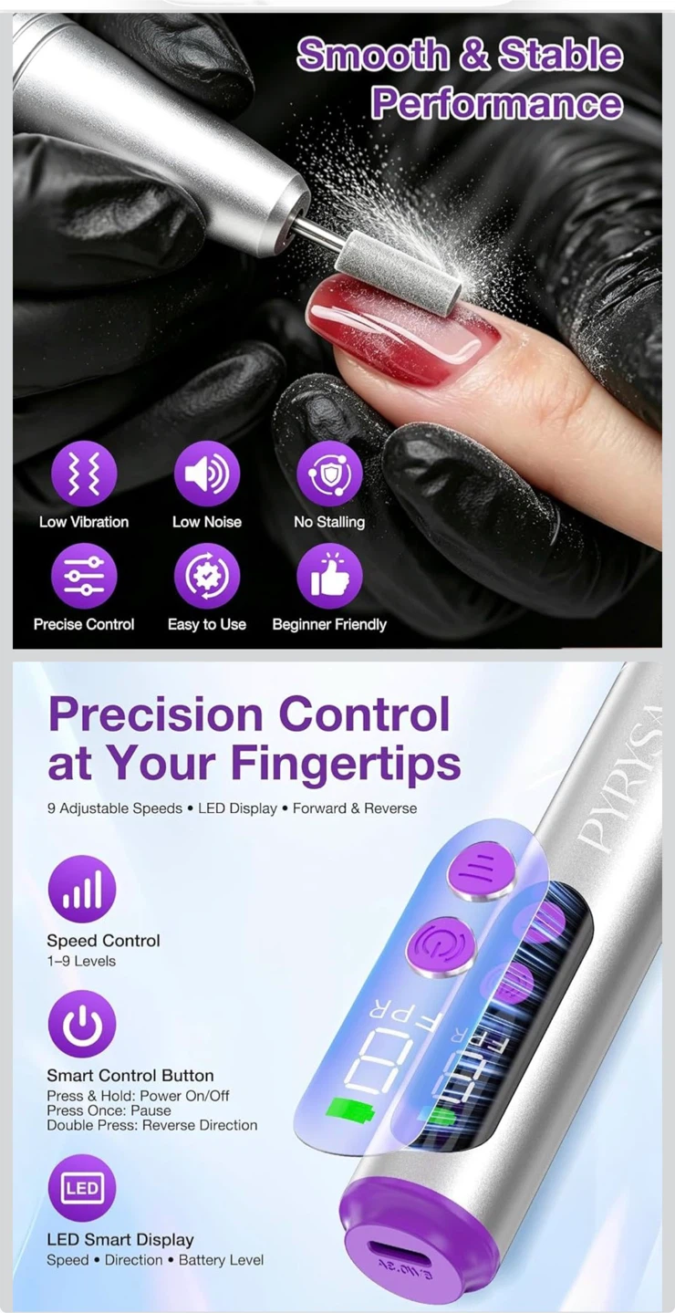 Electric Nail Drill Kit - photo 2