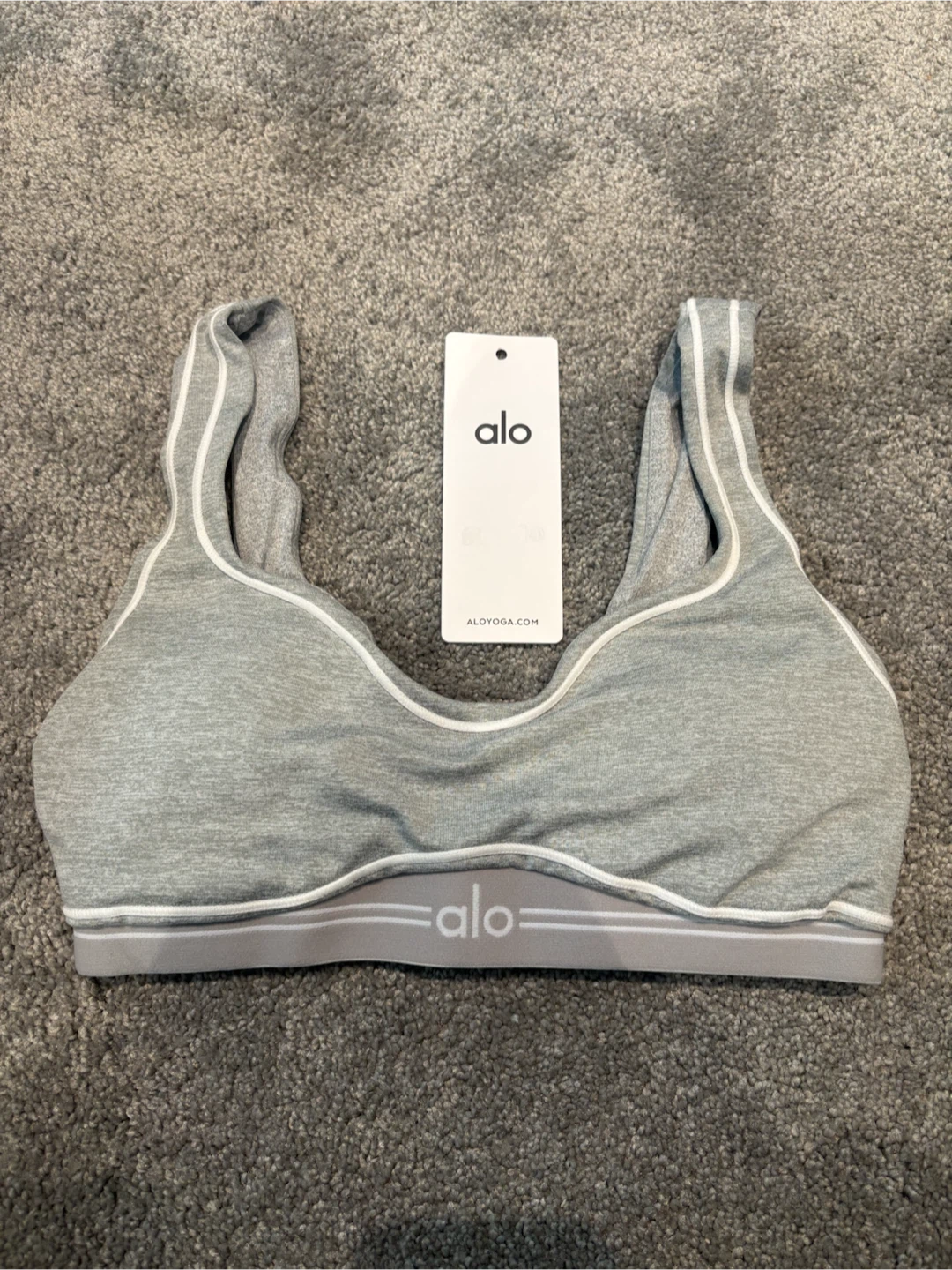 Grey Alo matching set, size Small