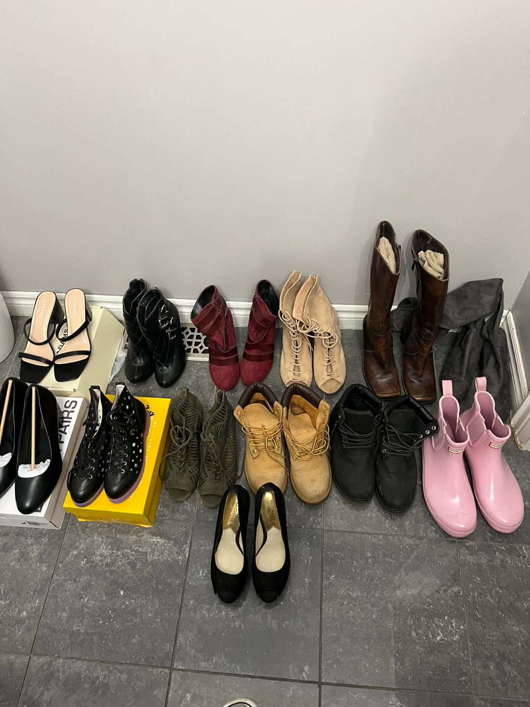 Women’s assorted shoes . Prices starting $10 and up