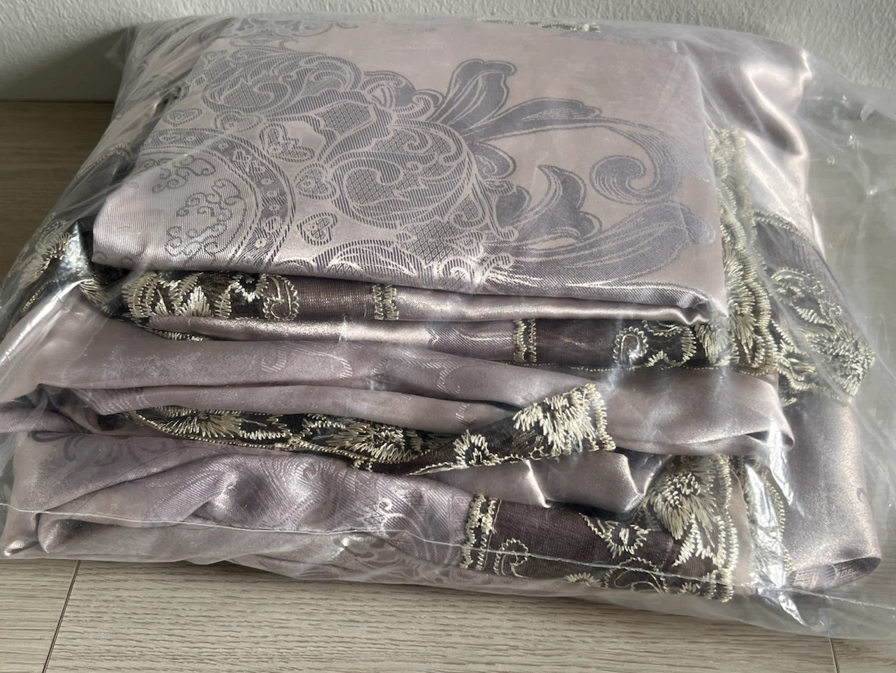 Damask Pattern Curtains