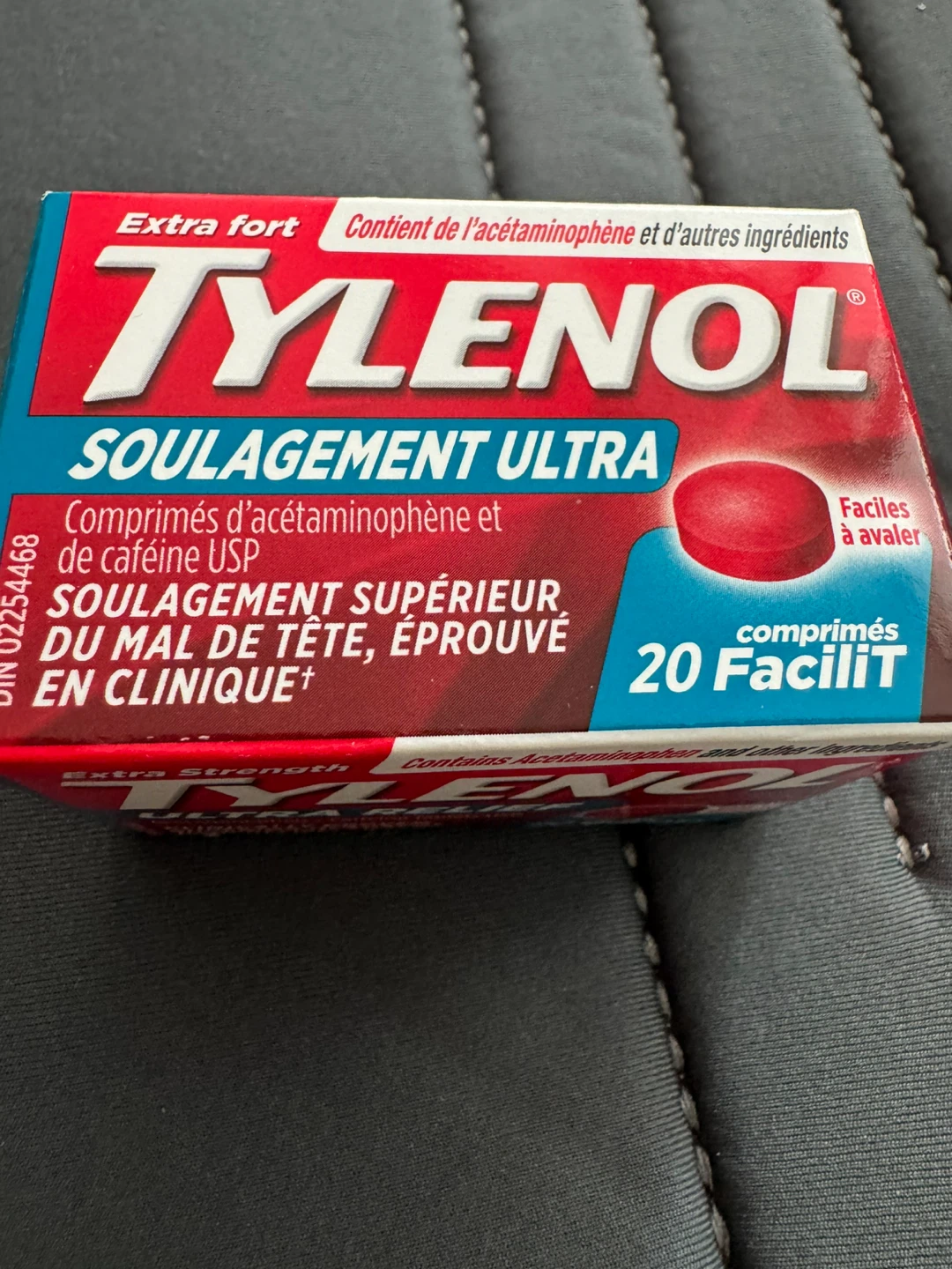 Tylenol Ultra Relief 20 Tablets