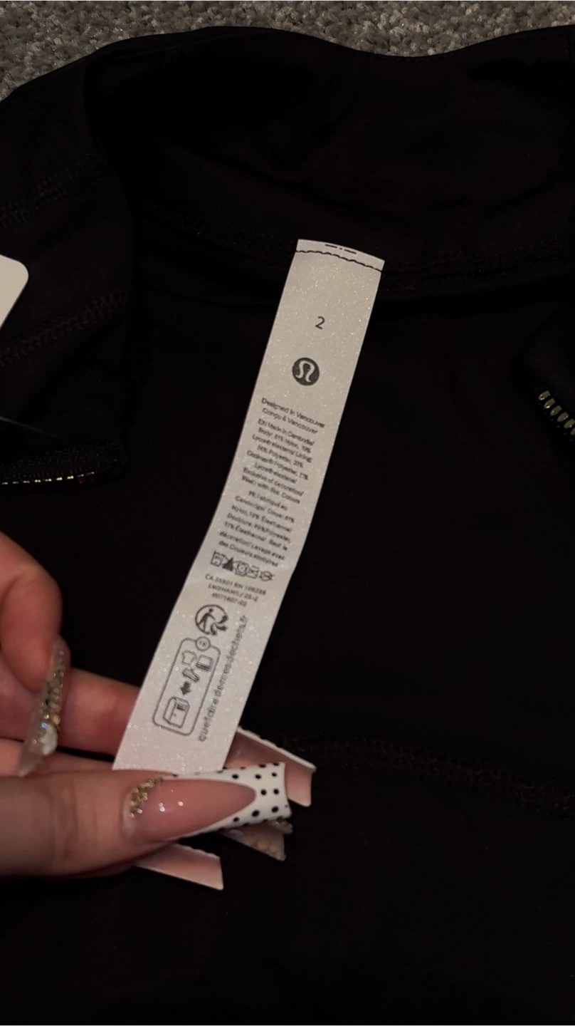 Black Lululemon Define Gold Zipper - photo 3