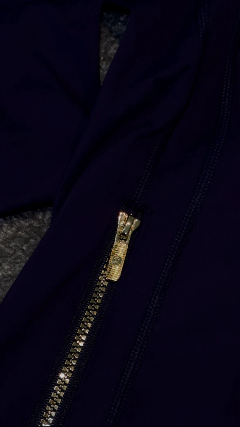 Navy Lululemon Define Gold Zipper - photo 2