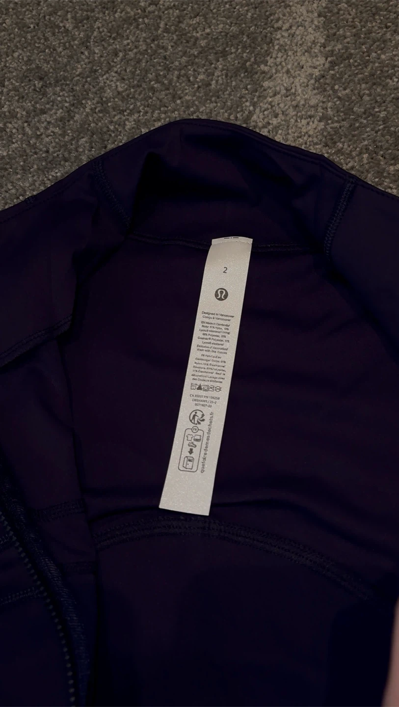 Navy Lululemon Define Gold Zipper - photo 3