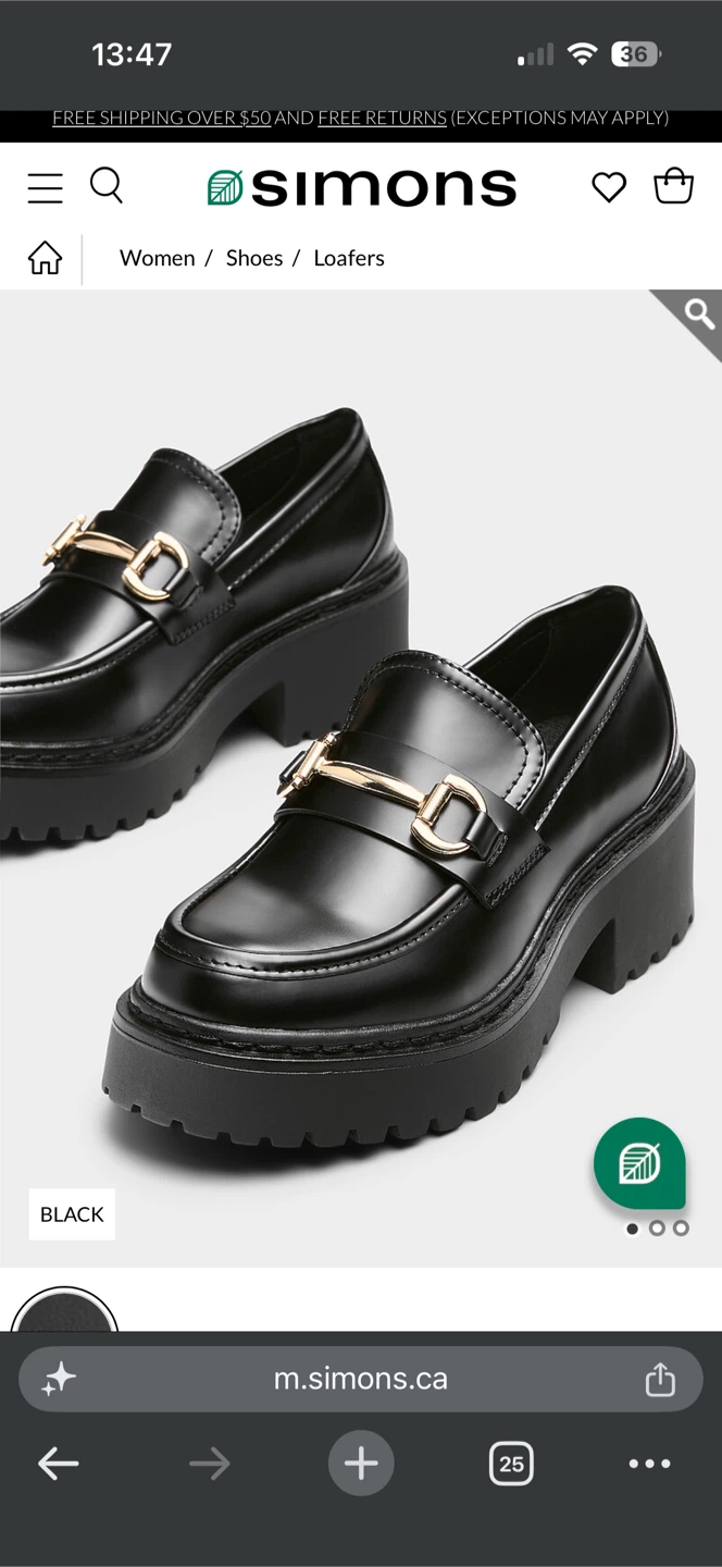 New Steve Madden Black Lug Sole Loafers - photo 5
