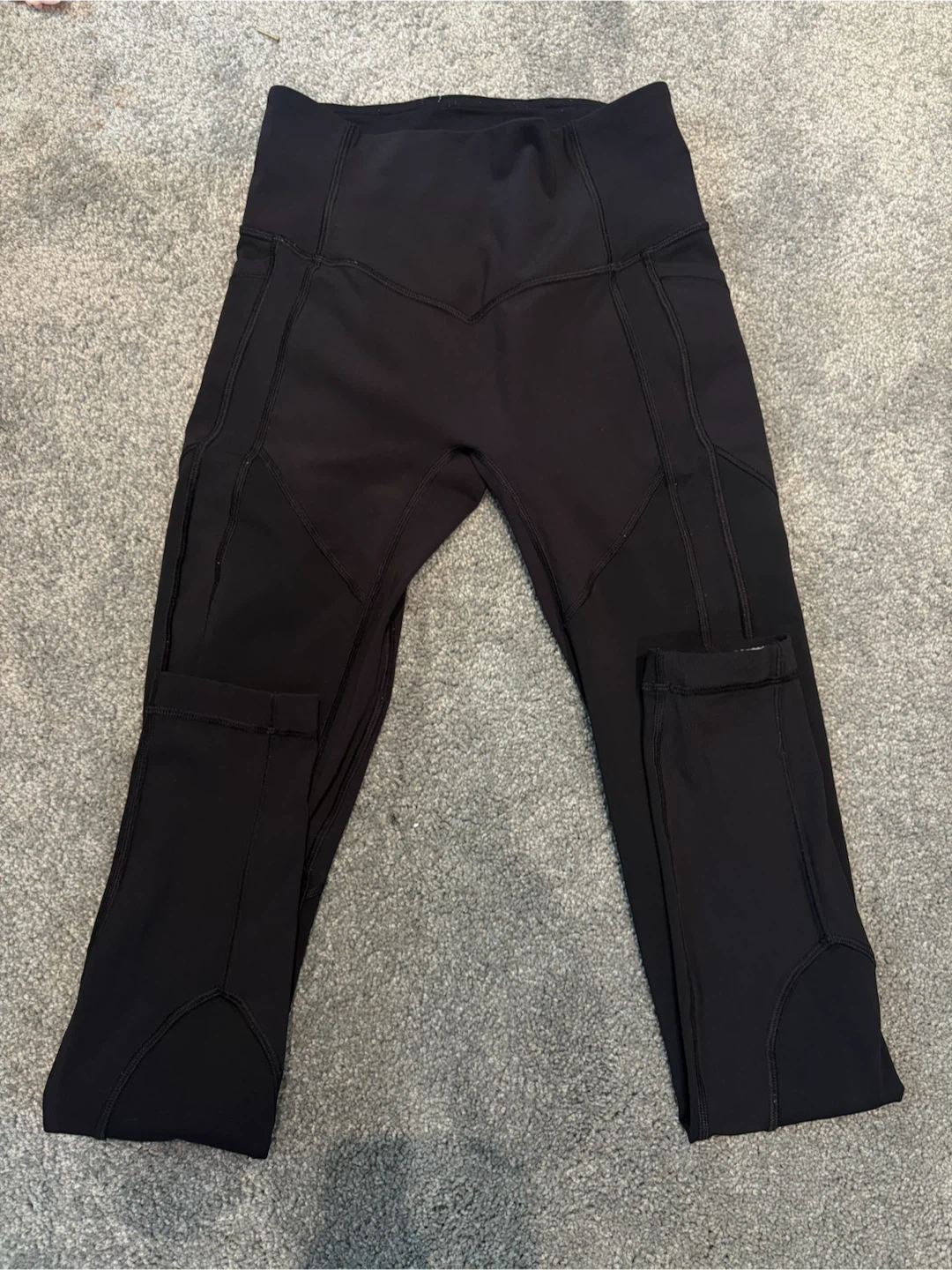 Lululemon Black Leggings Size 4 - photo 2
