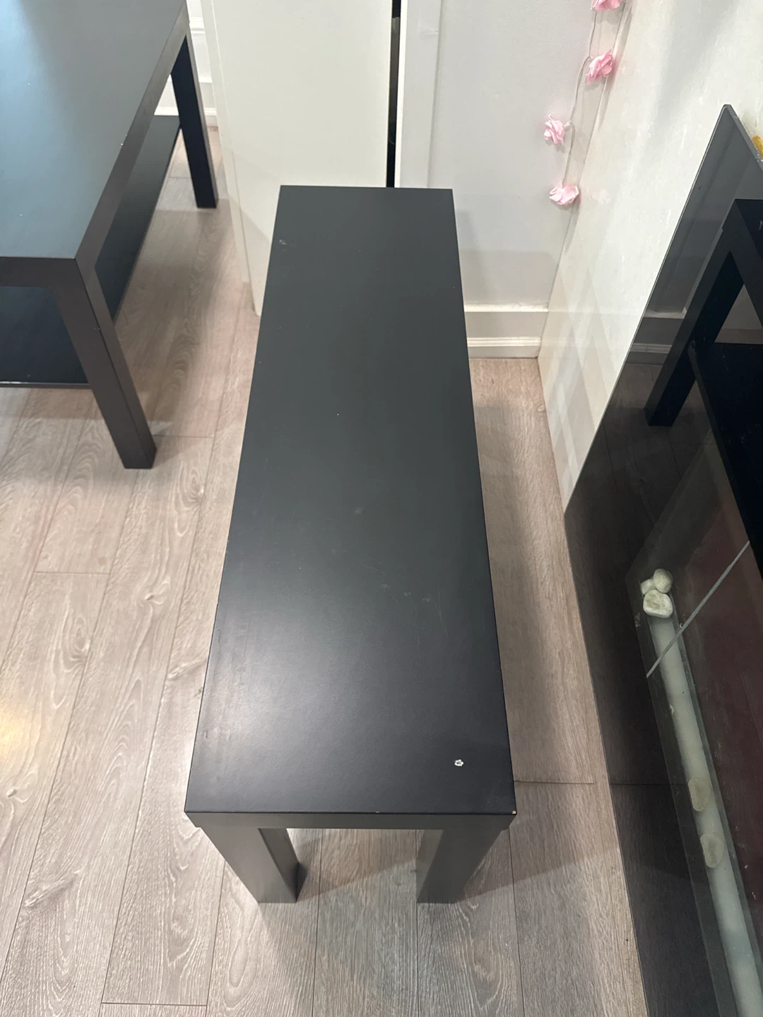 Ikea Black small table - photo 2