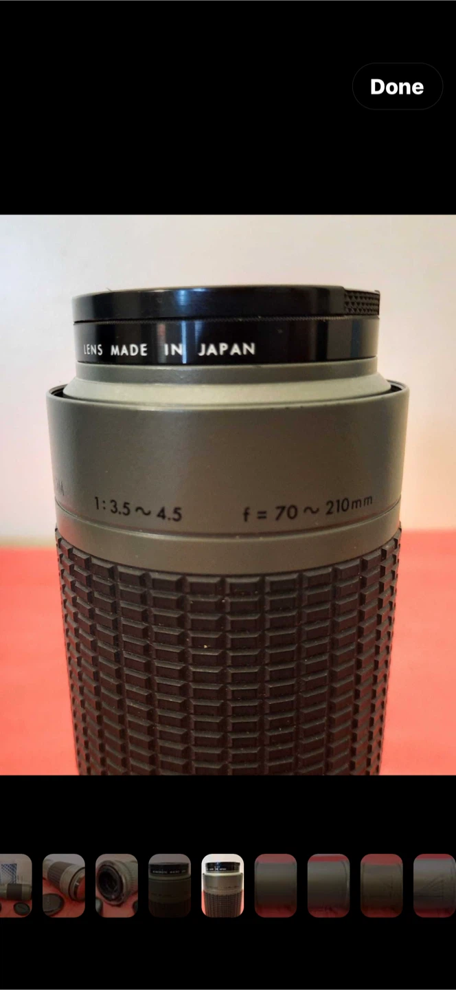 Sigma APO Zoom 70-210mm f/3.5-4.5 Macro Lens Achromatic 52mm - photo 5