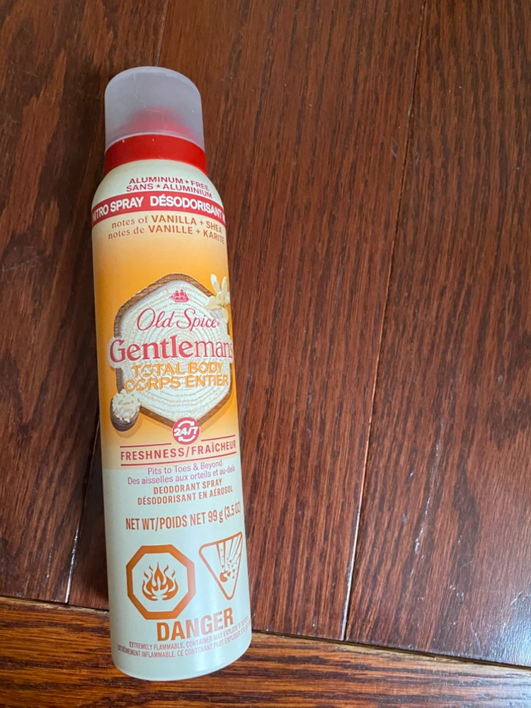 3 Old Spice Gentleman's Total Body Deodorant Sprays - photo 3