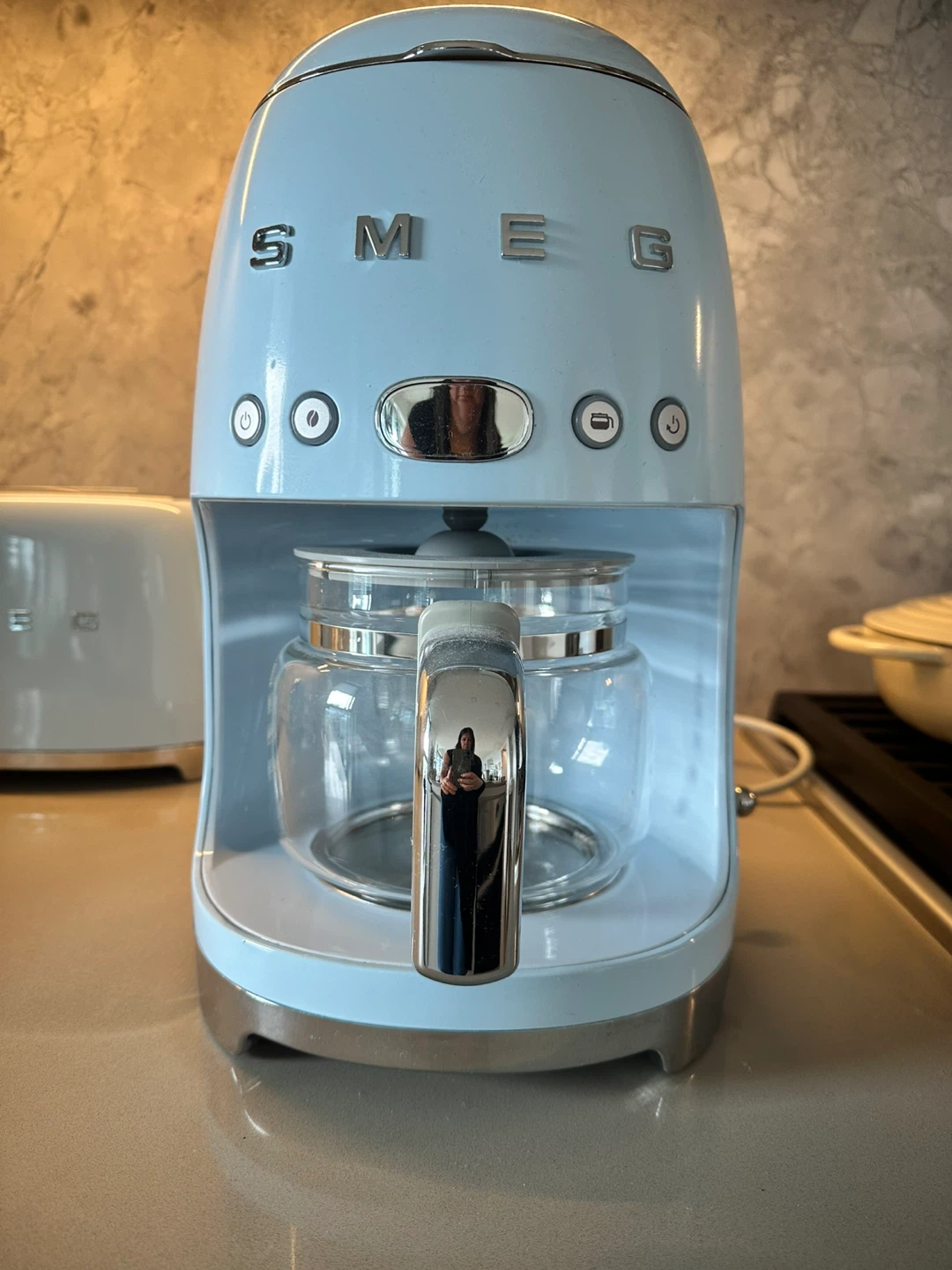 Smeg Drip Coffee Maker - Pastel Blue - photo 2