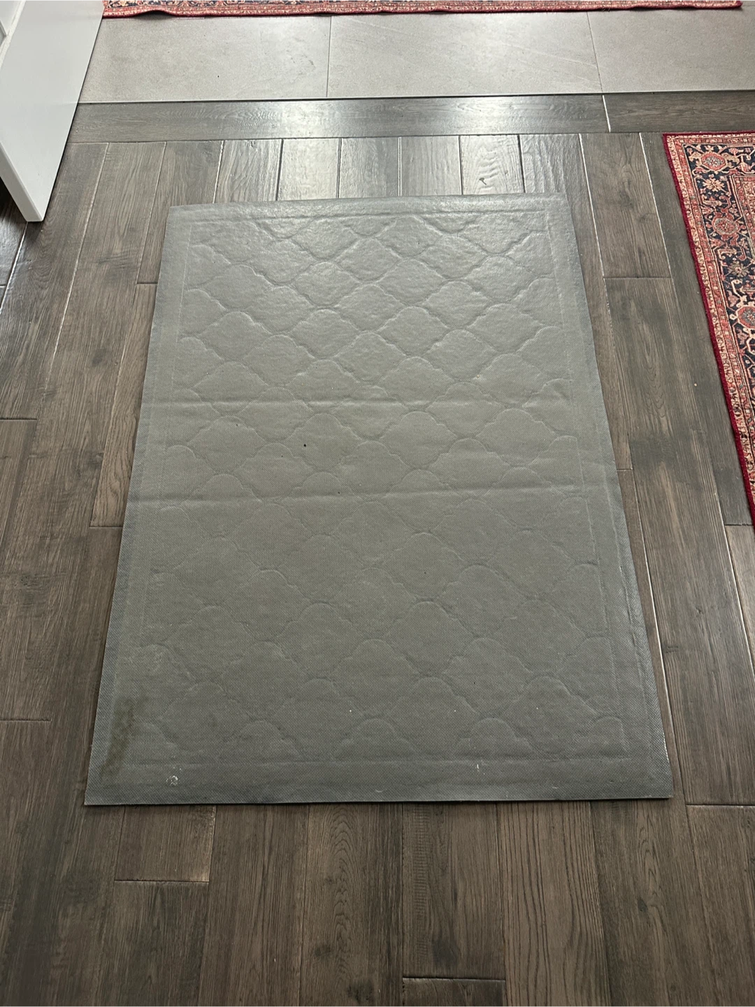 Grey coiled loop doormat - $5 - Sammon/Greenwood - photo 2
