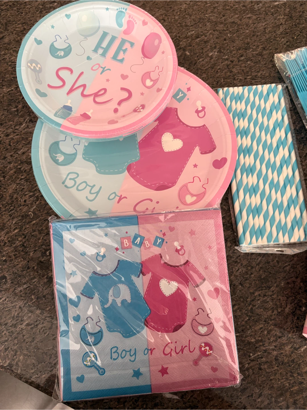 202 Pc Gender Reveal Party Kit - photo 2