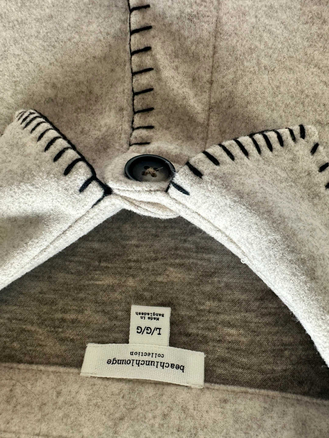 Beachlunchlounge Beige Button-Up Jacket - photo 4