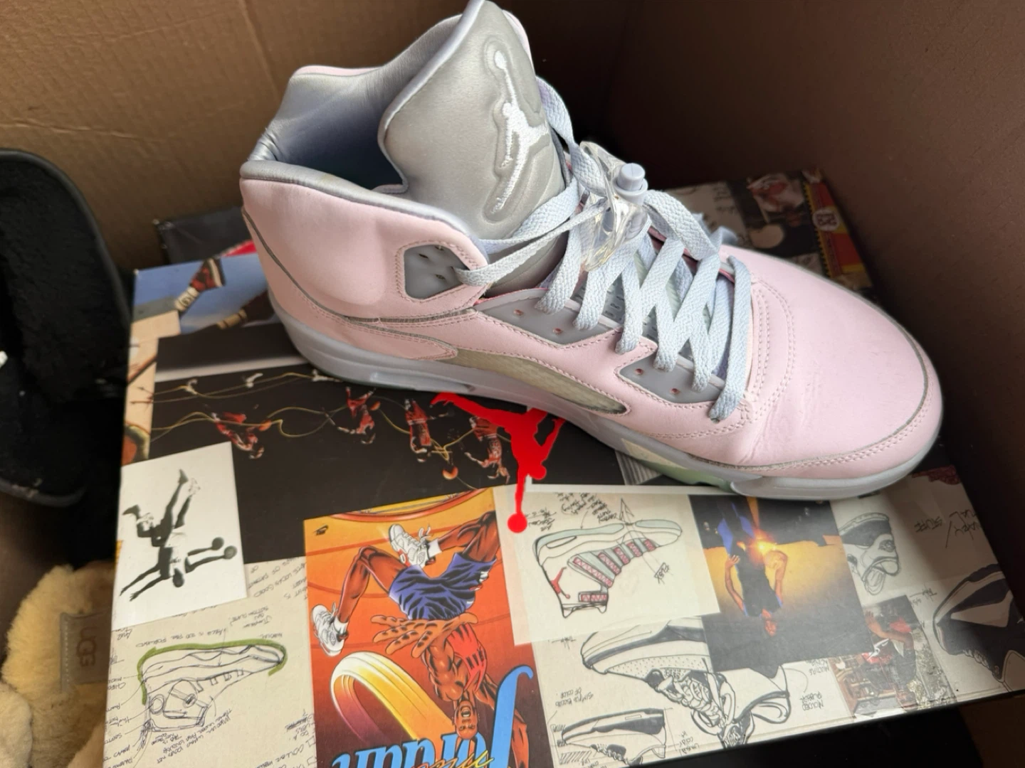 Jordan 5 Retro Pink Foam - photo 2