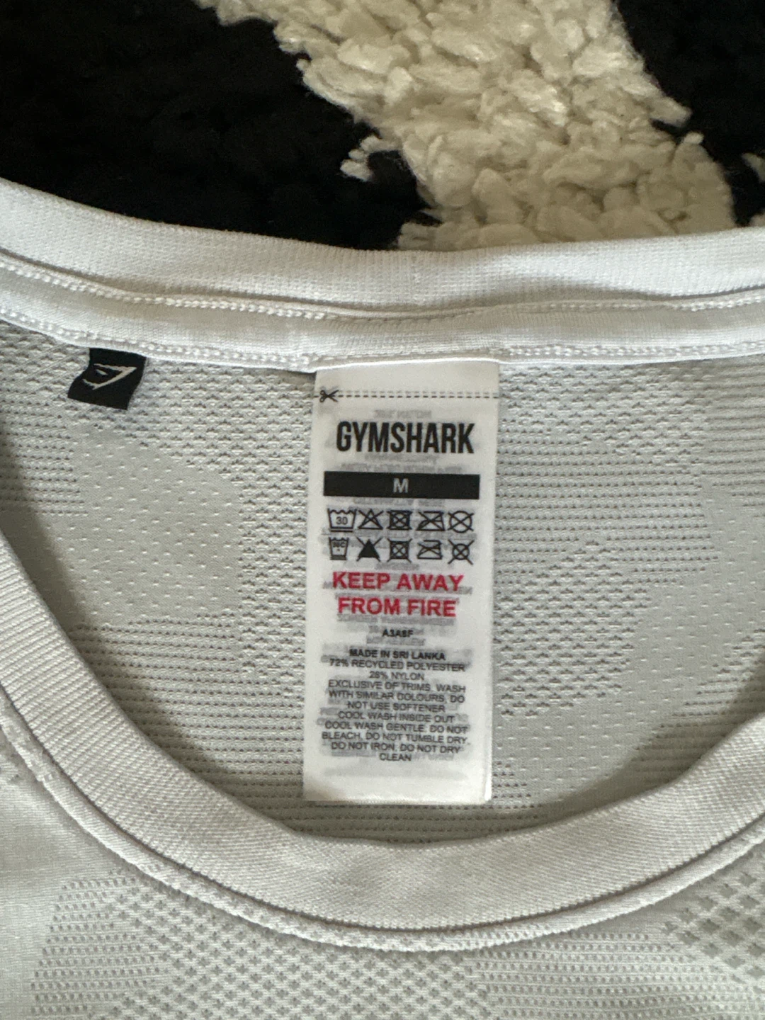 Gymshark White Training T-Shirt - photo 2