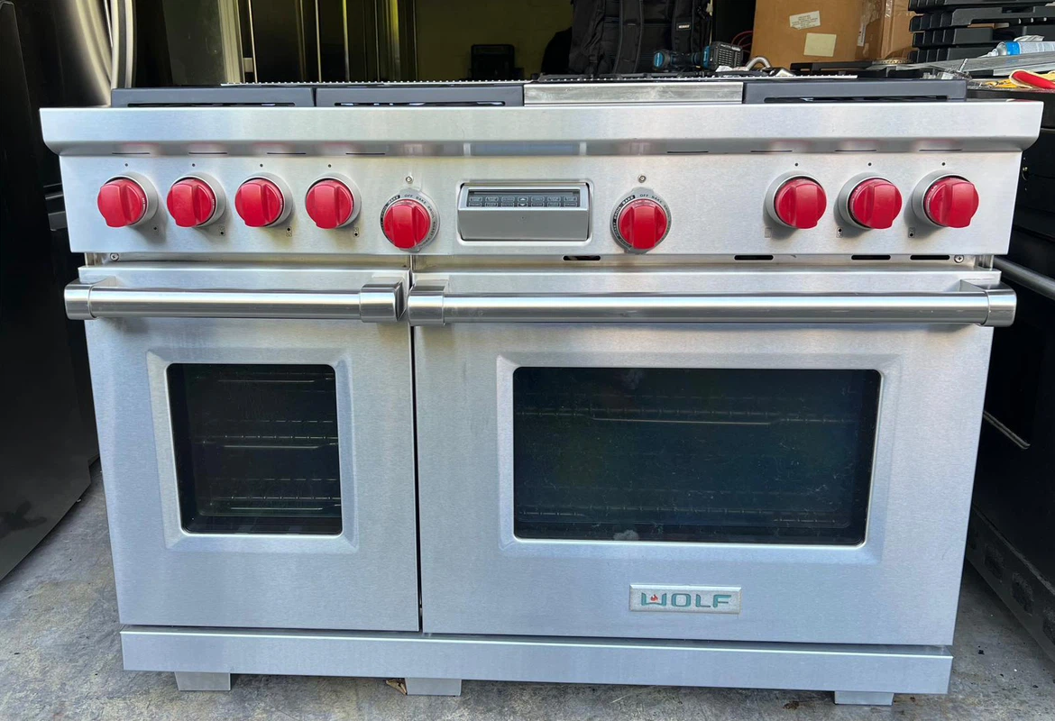 Wolf Dual Fuel Range with Griddle 48 inch - photo 2
