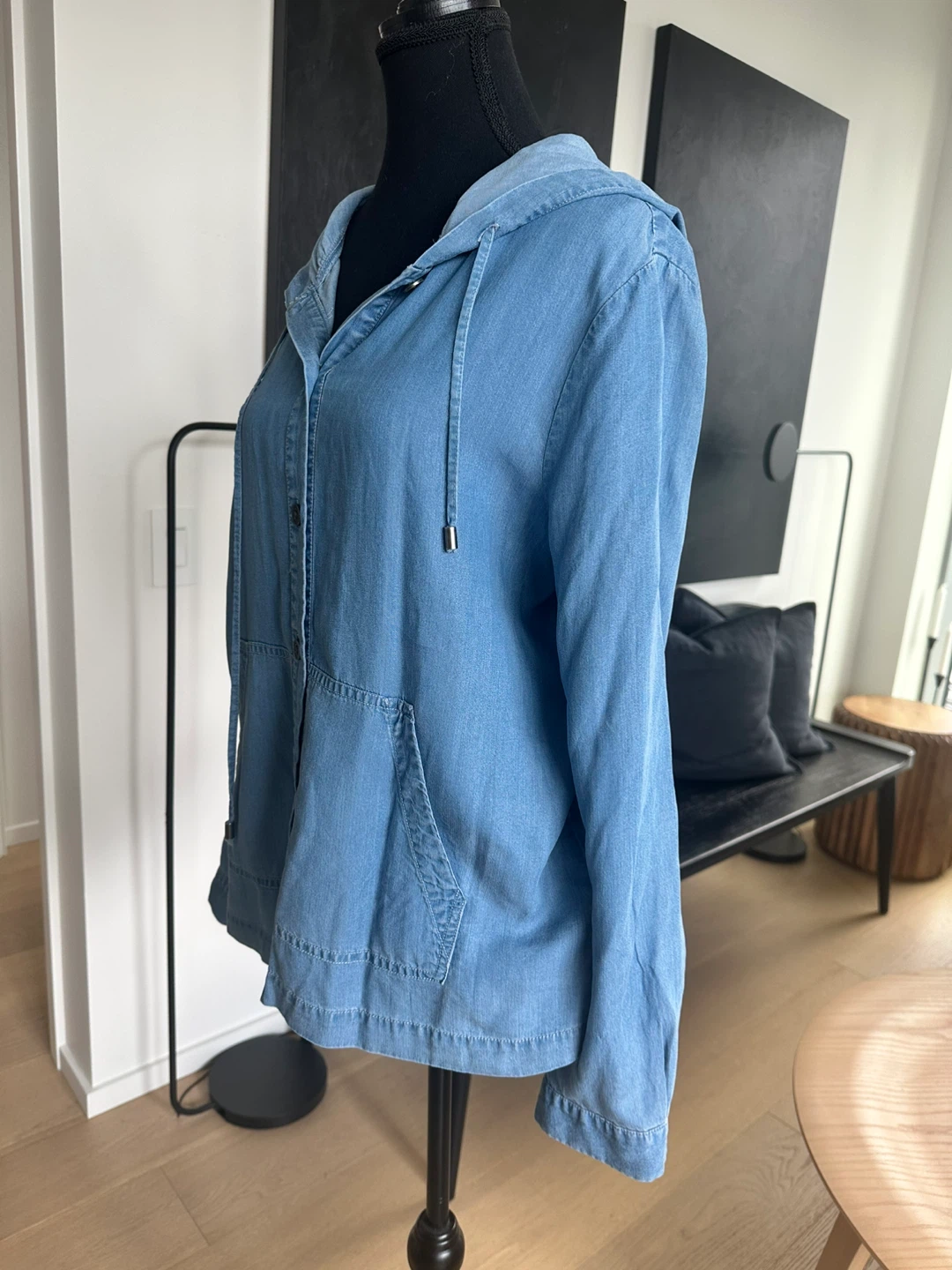 Denim hoodie - photo 3
