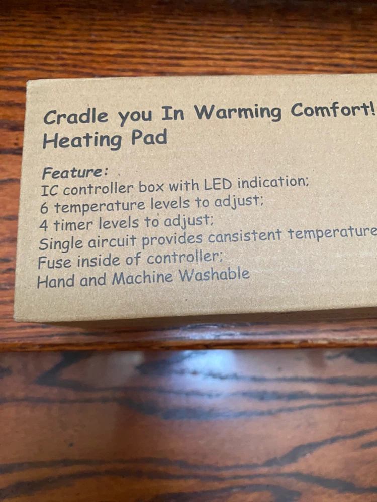 Heating Pad with 6 Temperature Levels - photo 5