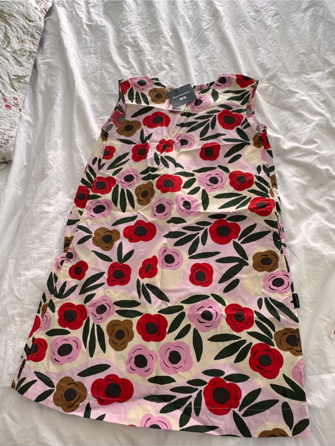 NWT Uniqlo x Marimekko Floral Sleeveless Dress