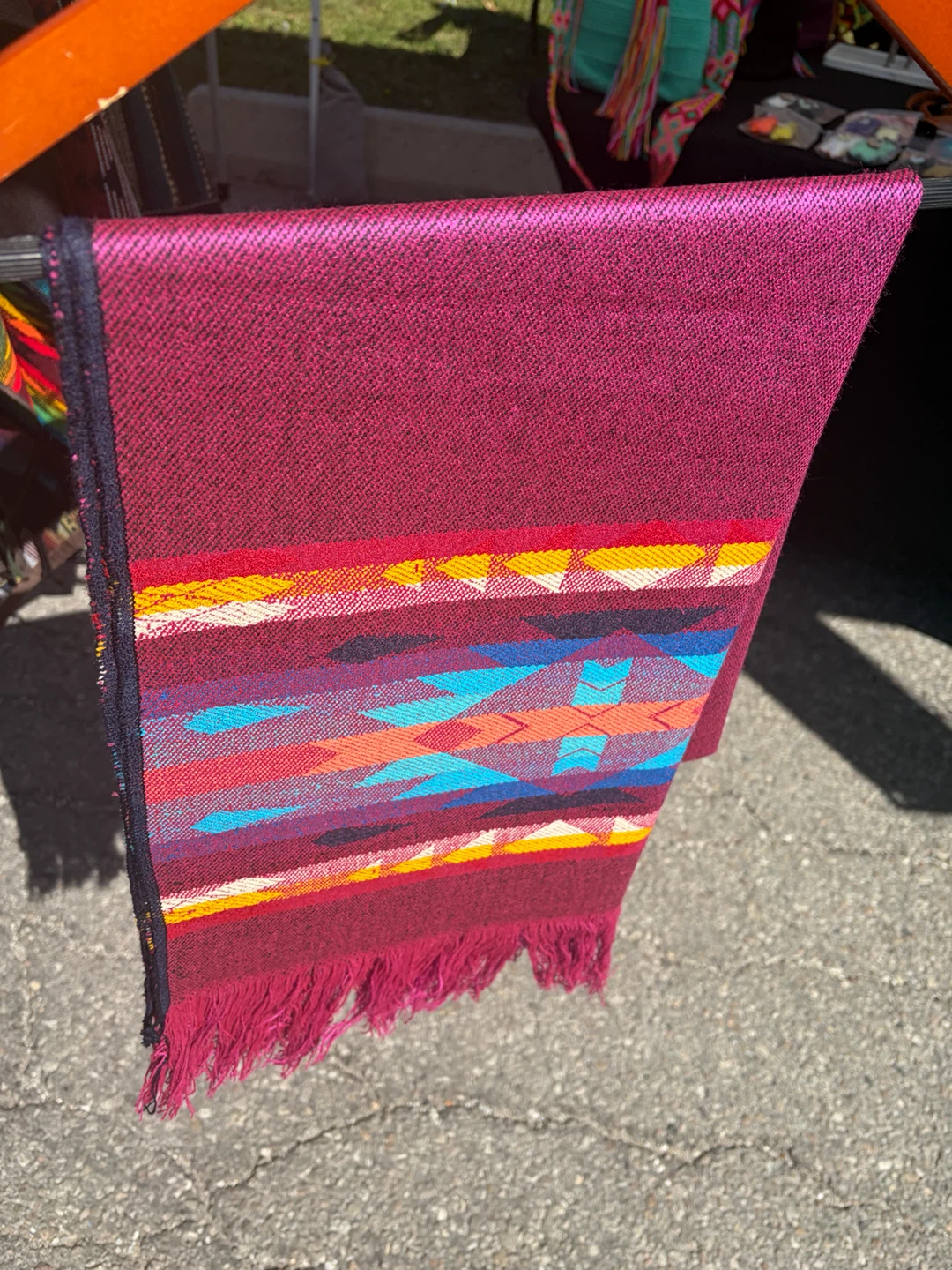 Woven Patterned Shawl - photo 4