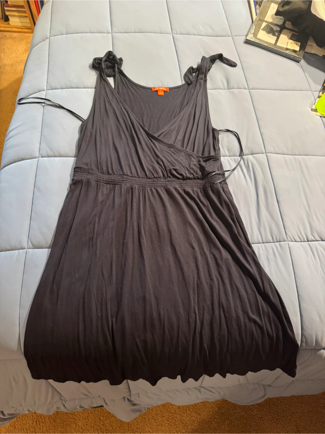 Joe Fresh+ Black Wrap Dress