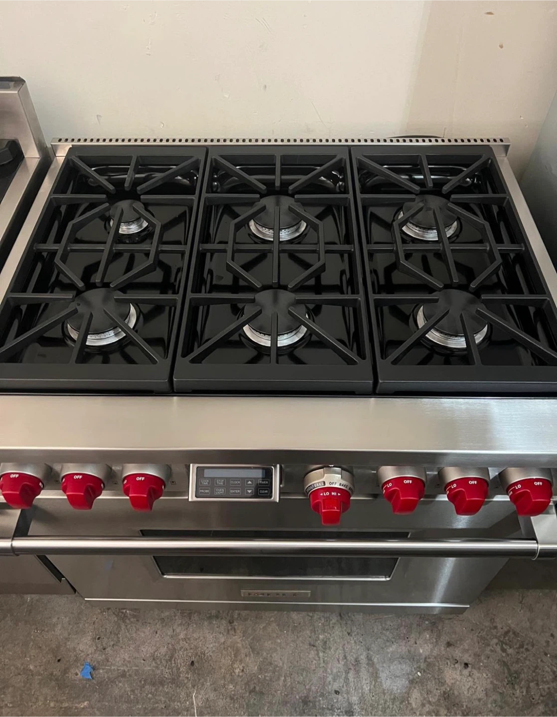 Wolf 36 Inch Dual Fuel dual