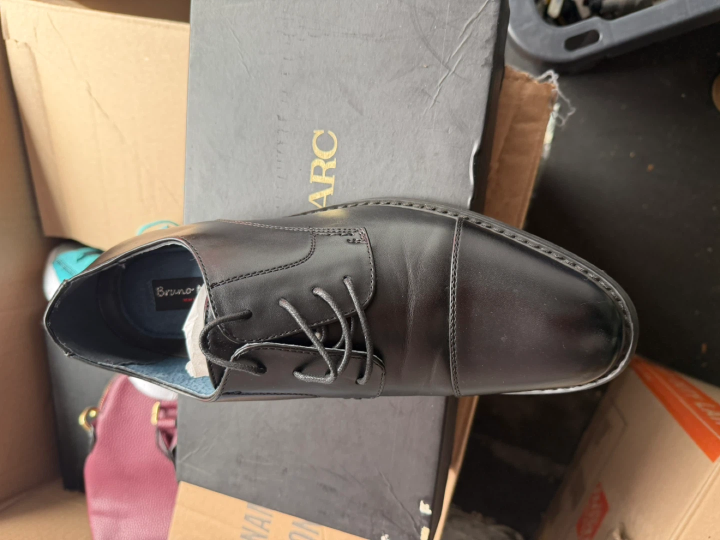 Bruno Marc Black Dress Shoes - photo 2
