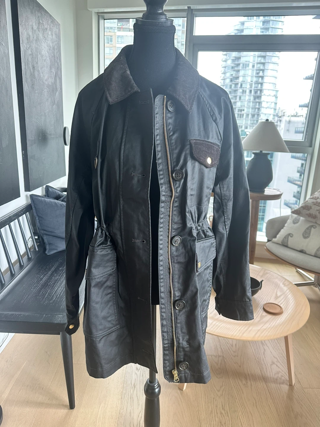 J.Crew Waxed Cotton Utility Jacket