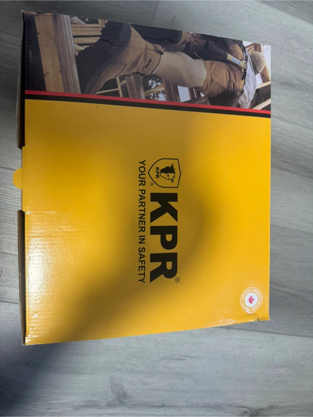 KPR Brown Work Boots Size 10 - photo 2