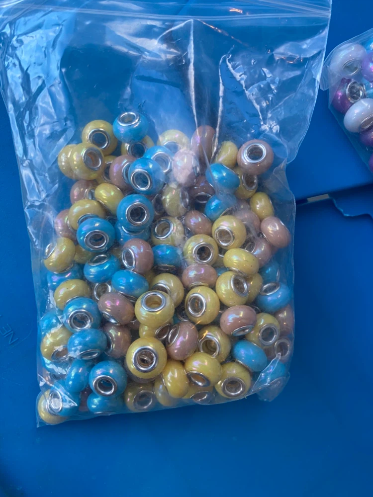 Large collection of colourful craft beads - photo 4