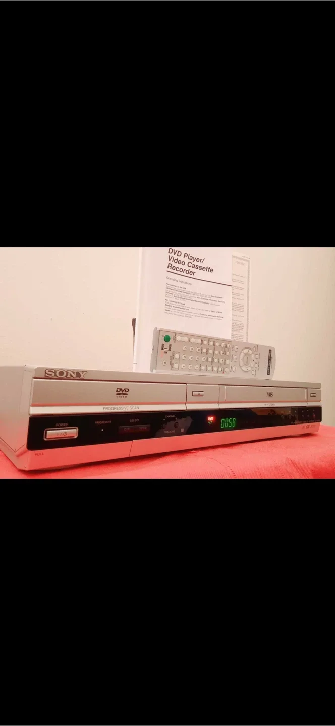 Sony SLV-D360P DVD VCR VHS Combo w/ Remote Manual - Tested - photo 3