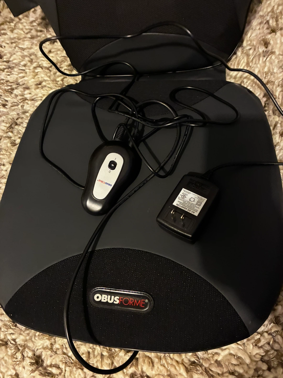 ObusForme Back Massager Chair Pad - photo 3