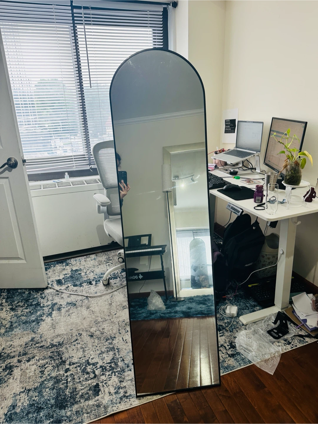 Arched Full-Length Mirror