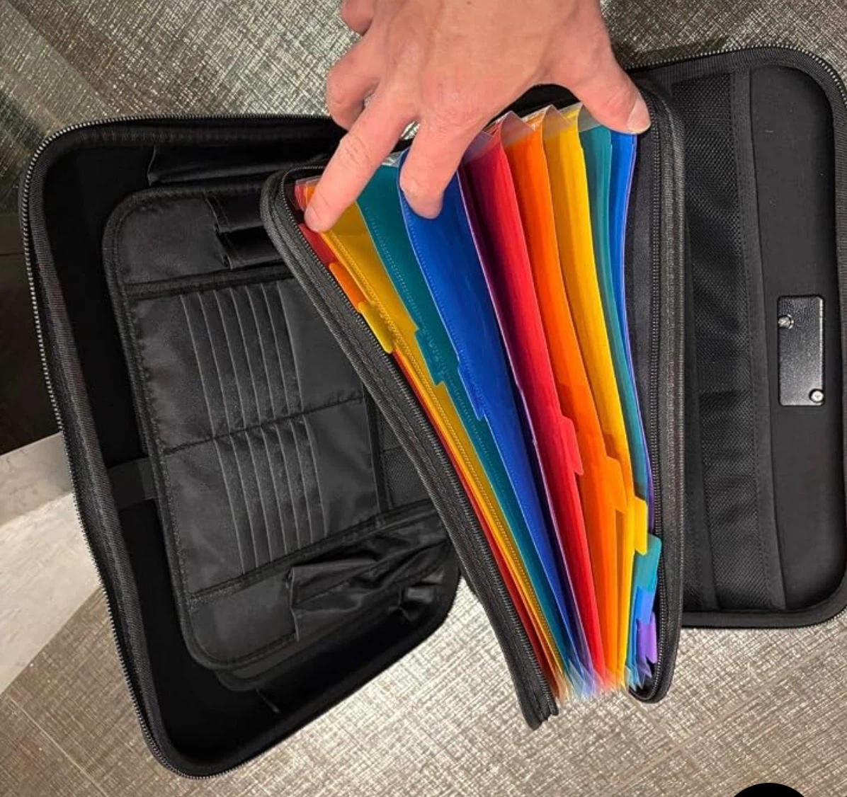 Fireproof File Organizer suitcase bag - photo 5