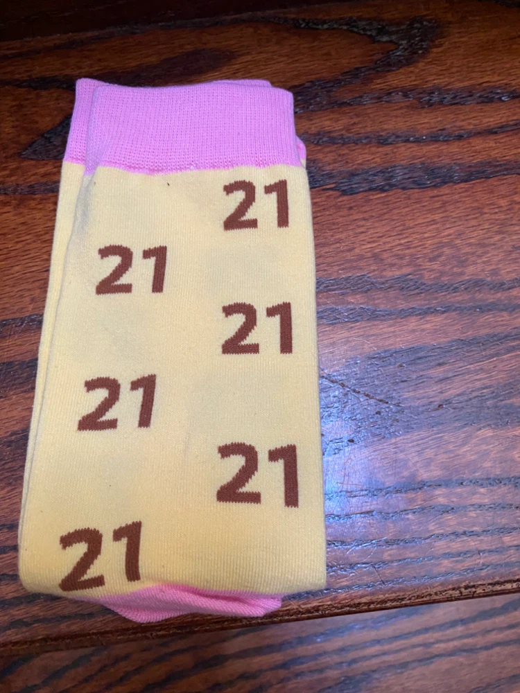 21st Birthday Novelty Socks - photo 2