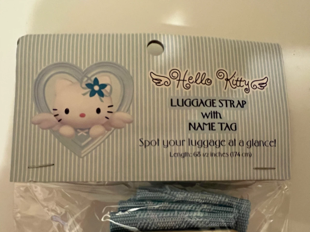Hello Kitty Luggage Strap with Name Tag - photo 4