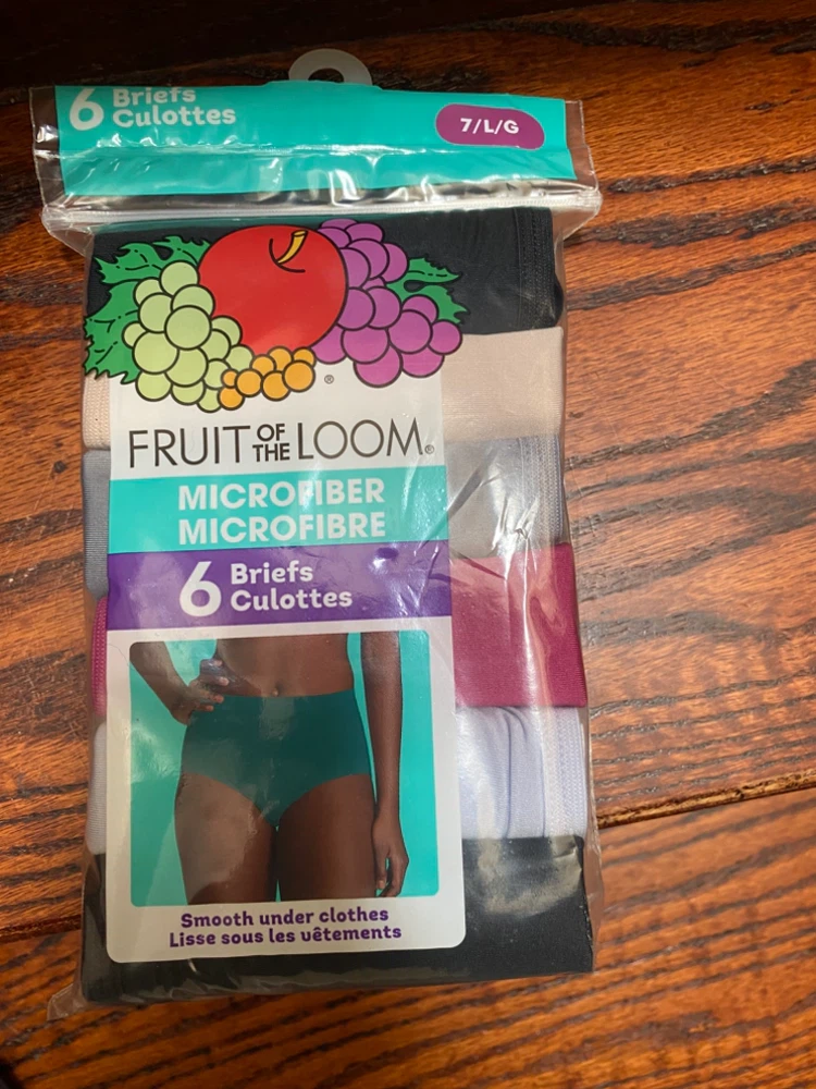Fruit of the Loom Microfibre Briefs - Size 7/Large