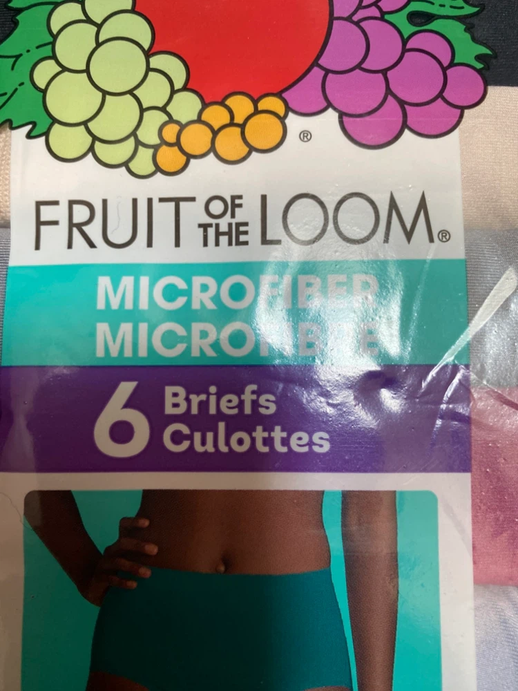 Fruit of the Loom Microfibre Briefs - Size 7/Large - photo 2