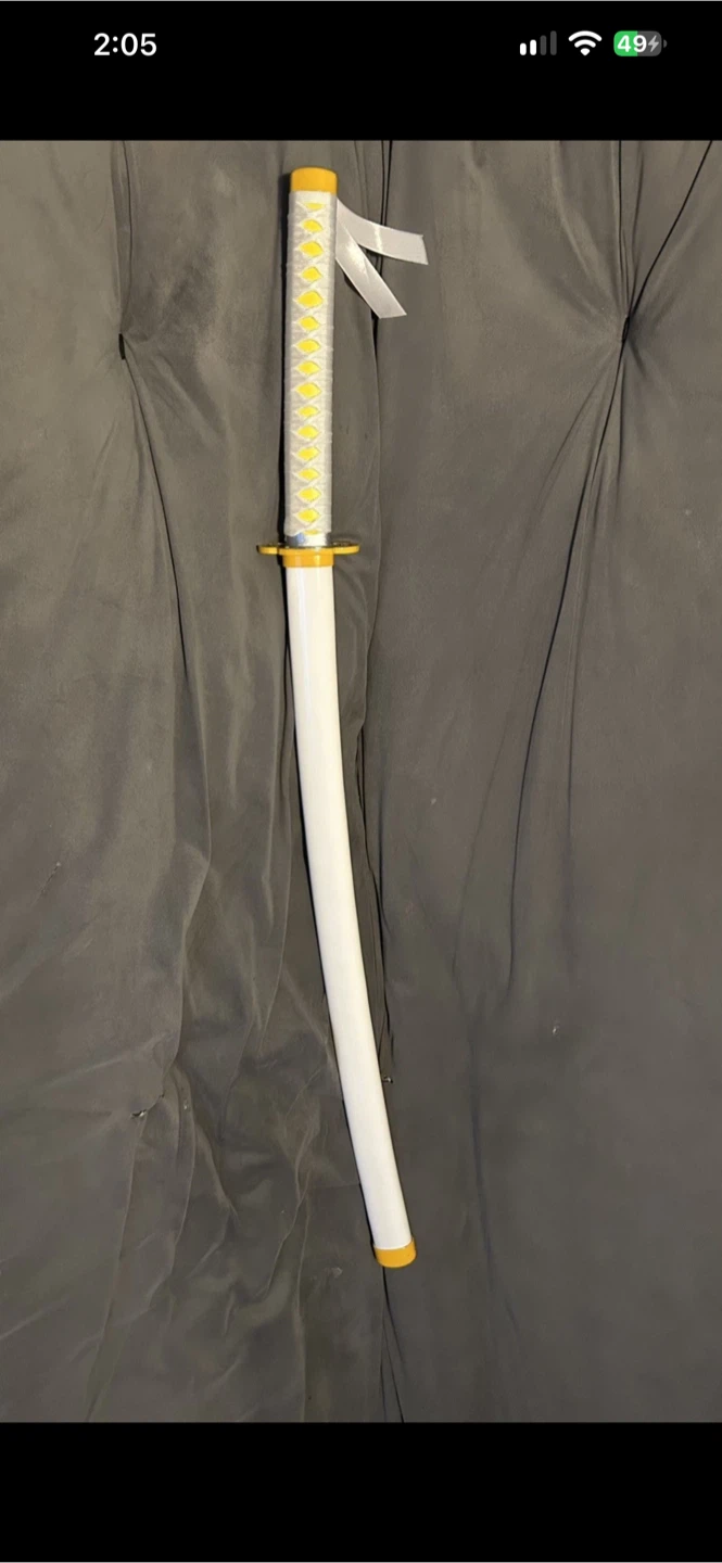 Demon slayer zentisu katana
