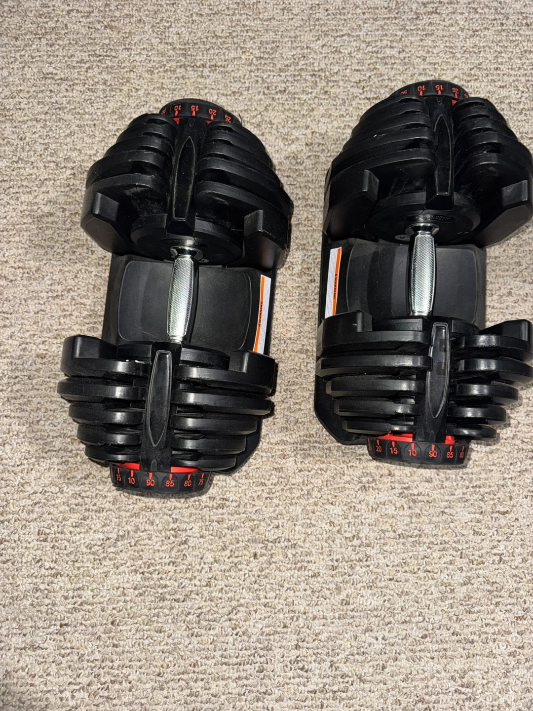 Adjustable Dumbbells and MagicFit Bench