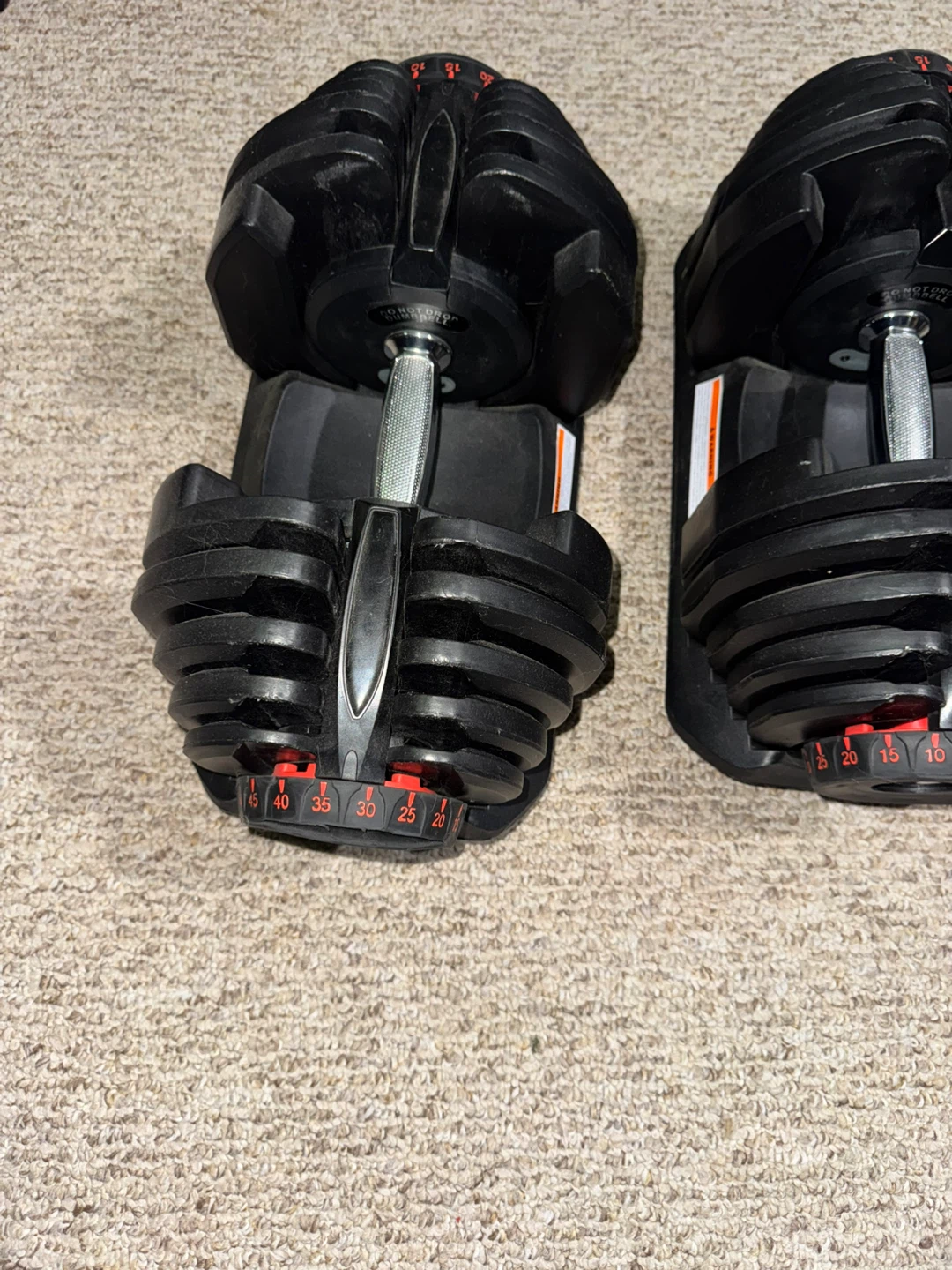 Adjustable Dumbbells and MagicFit Bench - photo 2