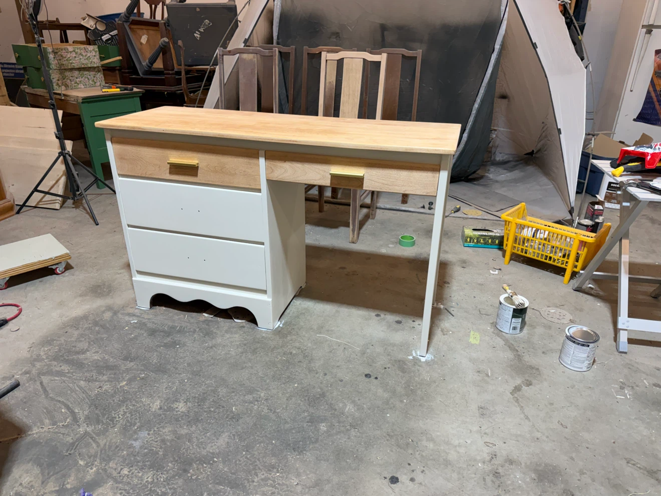 3 Piece dresser, Vanity/Desk set - photo 2