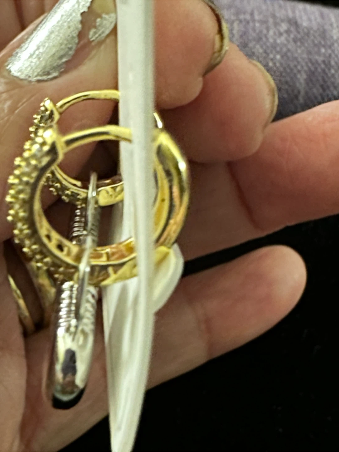 Xuping Heart Hoop Earrings - photo 2